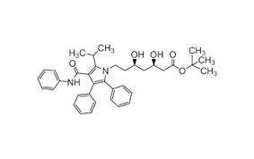 tert-Butyl (3R,5R)-3,5-dihydroxy-7-(2-isopropyl-4,5-diphenyl-3-(phenylcarbamoyl)-1H-pyrrol-1-yl)heptanoate.