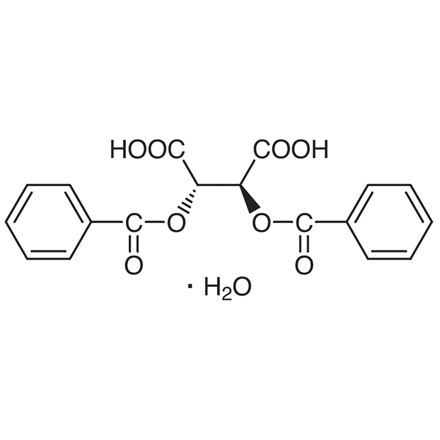 Di-benzoyl-D-tartaric acid monohydrate, ≥98%.