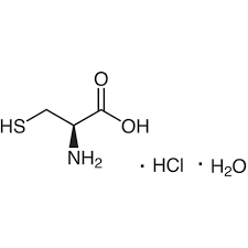 L-Cysteine hydrochloride monohydrate, ≥98%.