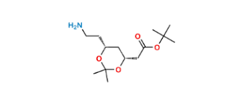 (4R,cis)-1,1-Dimethylethyl-6-aminoethyl-2,2-dimethyl-1,3-dioxane-4-acetate.