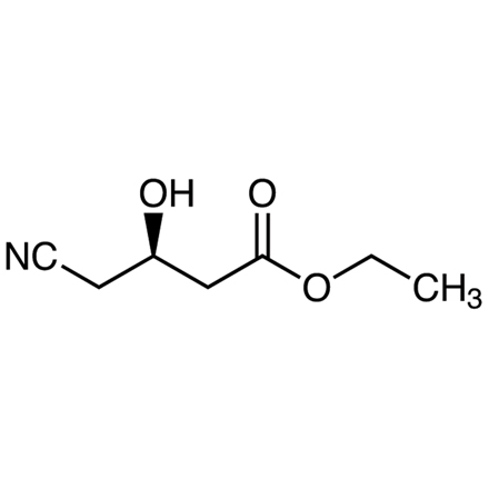 Ethyl (R)-(-)-4-cyano-3-hydroxybutyate GC reference standard, AnStan®.