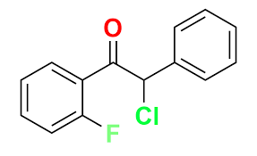 2-Chloro-1-(2-fluorophenyl)-2-phenylethan-1-one.