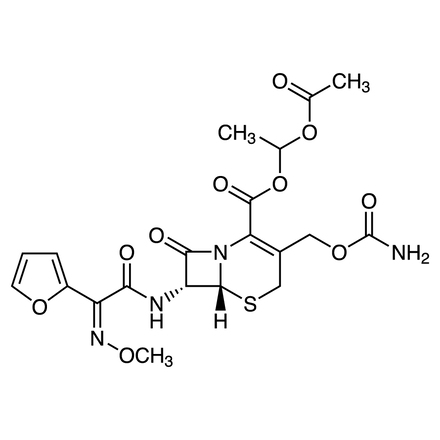 Cefuroxime Axetil secondary standard, certified reference material (CRM).