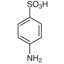 Sulphanilic acid standard for volumetric solutions, complies with British Pharmacopoeia (BP).