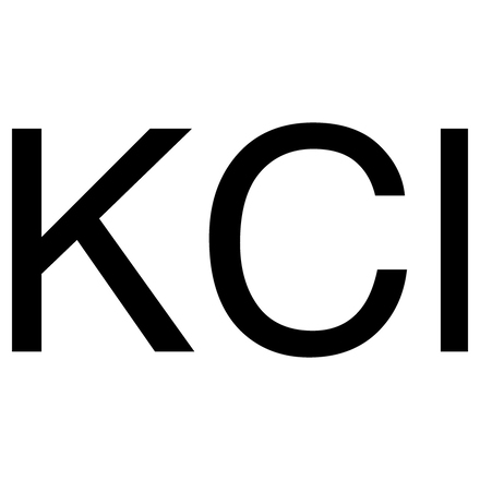 Potassium Chloride, LR, ≥99%.