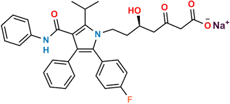 Atorvastatin EP Impurity O Sodium salt.