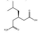R-(-)-3-(carbamoylmethyl)-5-methyl hexanoic acid (RCMH), ≥98%.
