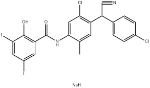 Closantel Sodium.