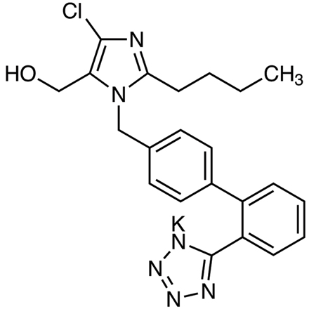 Losartan potassium secondary standard, certified reference material (CRM).