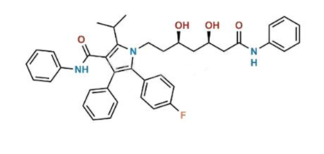 1-((3R,5R)-3,5-Dihydroxy-7-oxo-7-(phenylamino)heptyl)-5-(4-fluorophenyl)-2-isopropyl-N,4-diphenyl-1H-pyrrole-3-carboxamide.