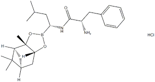 (alphaS)-alpha-Amino-N-[(1R)-1-[(3aS,4S,6S,7aR)-hexahydro-3a,5,5-trimethyl-4,6-methano-1,3,2-benzodioxaborol-2-yl]-3-methylbutyl]benzenepropanamide hydrochloride, ≥97%.