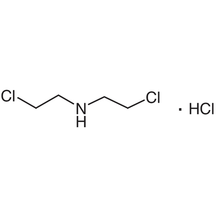 Bis(2-chloroethyl)amine hydrochloride, ≥98%.