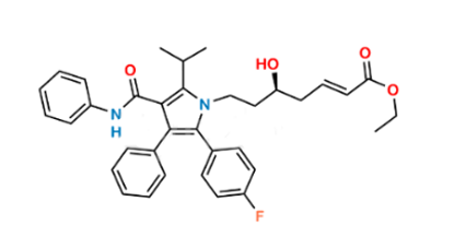 Atorvastatin 3-Deoxy-Hept-2-Enoic Acid Ethyl Ester.