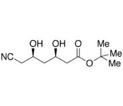 Tert-butyl (3R,5R)-6-cyano-3,5-dihydroxyhexanoate.