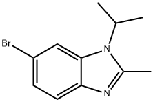6-Bromo-1-isopropyl-2-methyl-1H-benzo[d]imidazole.