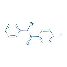 2-Bromo-1-(4-fluorophenyl)-2-phenylethan-1-one.