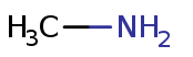 Methylamine, 40% w/w aqueous solution.